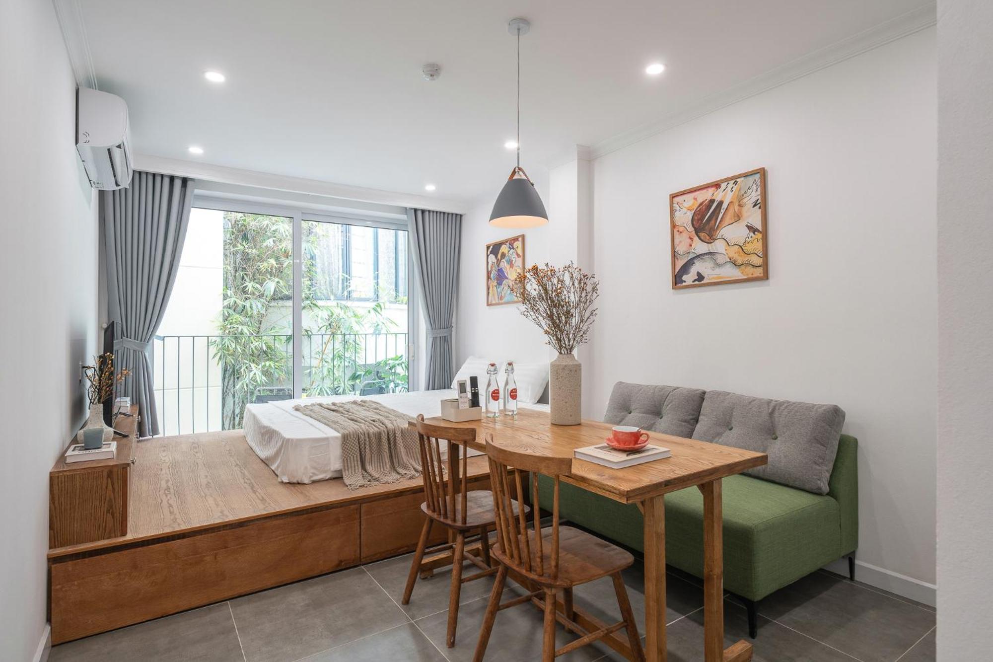 Apartment Chapman Residences-elevator-100m2 Rooftop-heart Of Hanoi