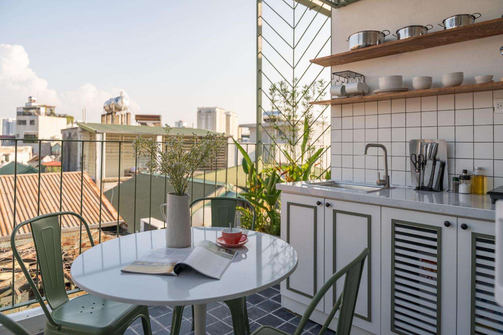 Căn hộ Chapman Residences-elevator-100m2 Rooftop-heart Of